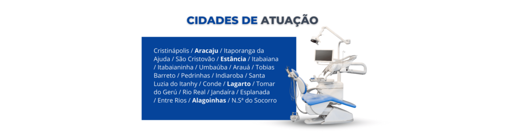 Cidades de Atuação – Sergipe e Bahia